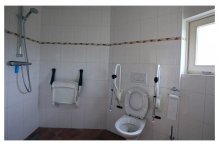 Groepsaccommodatie Slotman , Gelderland, mindervaliden badkamer